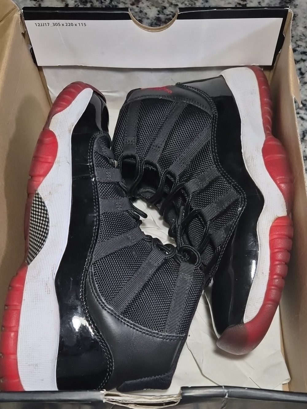 Jordan Air Jordan 11 Retro BG in White and Black